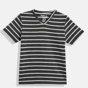 Boys Striped Pure Cotton Regular T Shirt